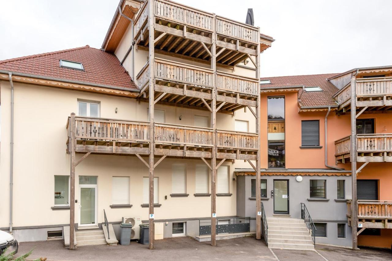 Ourea - Duplex Avec Balcon Appartement La Bresse Buitenkant foto